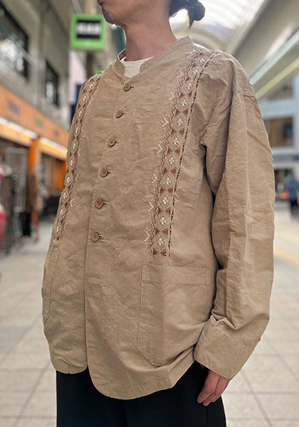 GYPSY&SONS ジプシーアンドサンズ | EMBROID BIMINI JK カラー:ベージュ