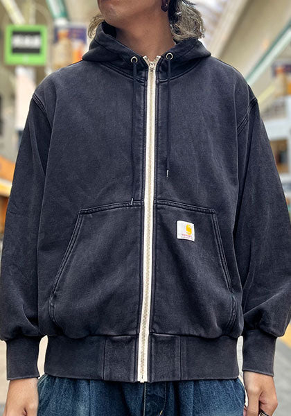 IMPRESTORE / インプレストア CARMELA ACTIVE ZIP HOODIE カラー : FADED BLACK