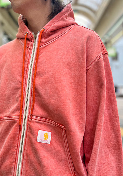 IMPRESTORE / インプレストア CARMELA ACTIVE ZIP HOODIE カラー : FADED ORANGE