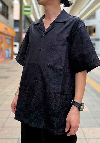 GYPSY&SONS ジプシーアンドサンズ | HYAKU TORA SHIRTS 百虎シャツ カラー:ブラック