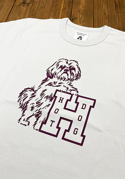 TACOMA FUJI RECORDS タコマフジレコード | HOT DOG VINTAGE LOGO designed by Hiroshi Iguchi カラー:アイスグレー
