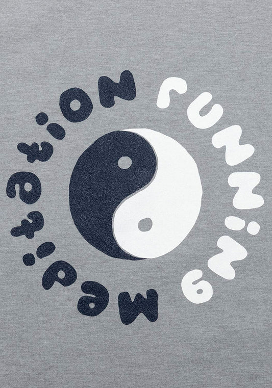 TACOMA FUJI RECORDS タコマフジレコード | RUNNING MEDITATION POLY LS Tee designed by Jerry UKAI
