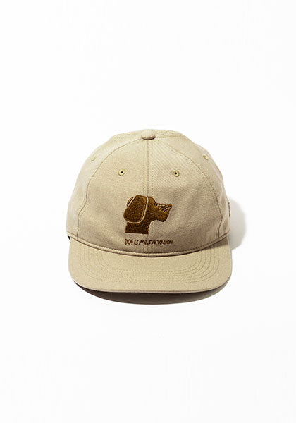 TACOMA FUJI RECORDS タコマフジレコード | DOG IS MY SALVATION CAP designed by Yachiyo Katsuyama カラー:BEIGE