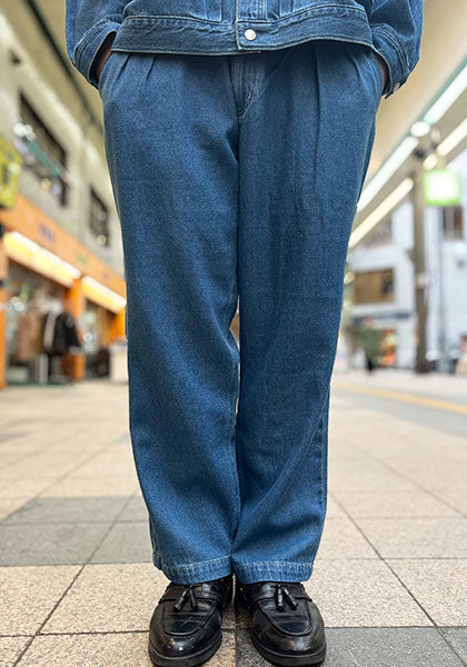 Nasngwam ナスングワム×GOHEMP ゴーヘンプ | LUMBER DENIM PANTS カラー:USED WASH