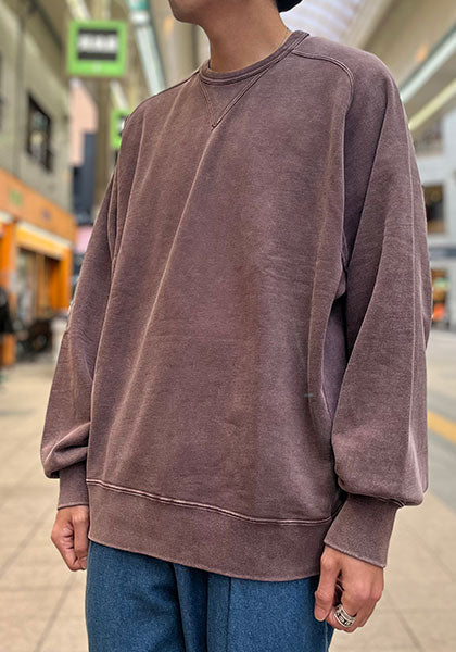 IMPRESTORE / インプレストア MARTHA FREEDOM SWEAT スウェット カラー : FADED BROWN