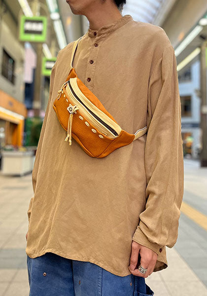 Nasngwam×EARLY MORNING ナスングワム×アーリーモーニング | DEERSKIN BODY BAG / 鹿革バッグ