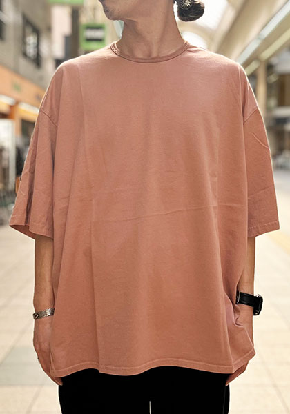Nasngwam ナスングワム | ESSENTIAL TEE カラー : SMOKE PINK