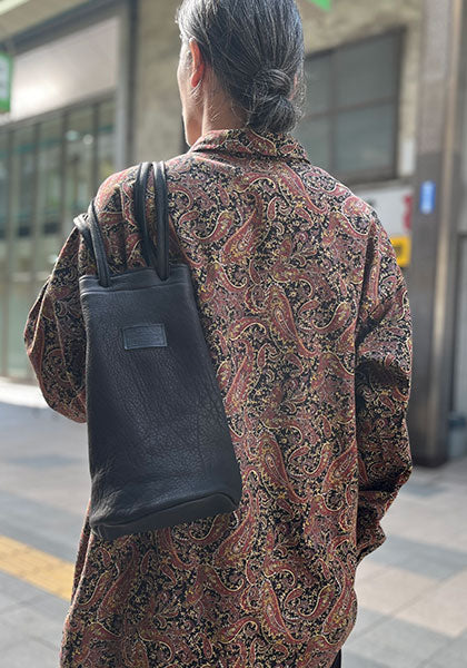 Nasngwam×EARLY MORNING | DEARSKIN NAPOLEON BAG / 鹿革バッグ
