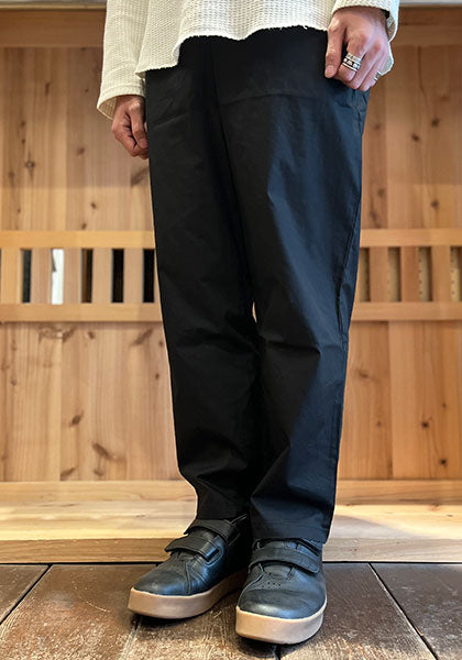 VOIRY ヴォイリー | DOCTOR PANTS カラー:BLACK