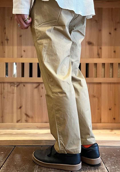 VOIRY ヴォイリー | DOCTOR PANTS カラー:BEIGE