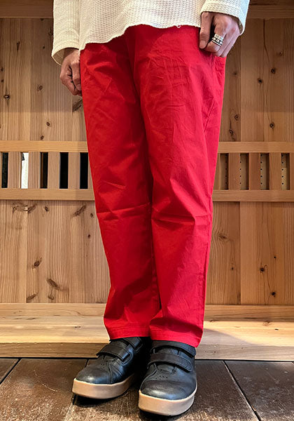 VOIRY ヴォイリー | DOCTOR PANTS カラー:RED