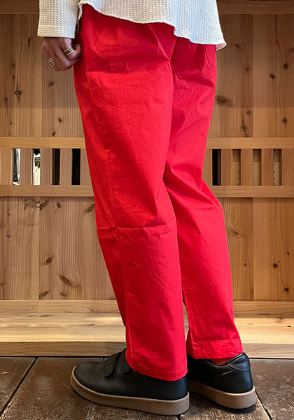 VOIRY ヴォイリー | DOCTOR PANTS カラー:RED