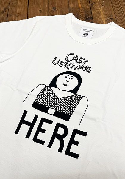 TACOMA FUJI RECORDS タコマフジレコード | EASY LISTENING HERE Tee Tシャツ designed by Tomoo Gokita