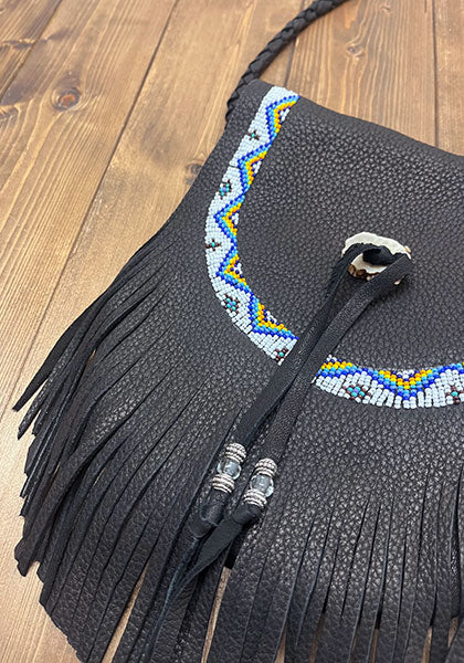 Nasngwam×EARLY MORNING | DEARSKIN BEADS MEDICINE BAG / 鹿革メディスンバッグ