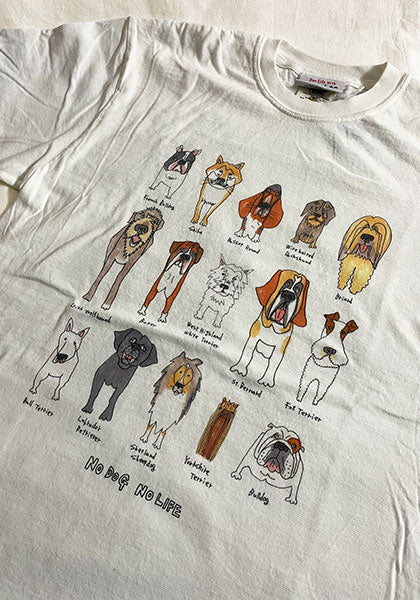 CHI-BEE DOG1 T カラー:WHITE