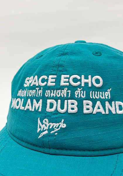 TACOMA FUJI RECORDS タコマフジレコード | SPACE ECHO MOLAM DUB BAND CAP designed by MOOLA / YANGGAO カラー:BLUE
