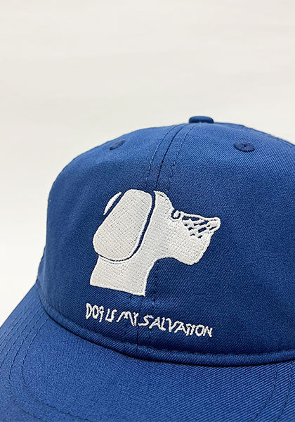 TACOMA FUJI RECORDS タコマフジレコード | DOG IS MY SALVATION CAP designed by Yachiyo Katsuyama カラー:BLUE