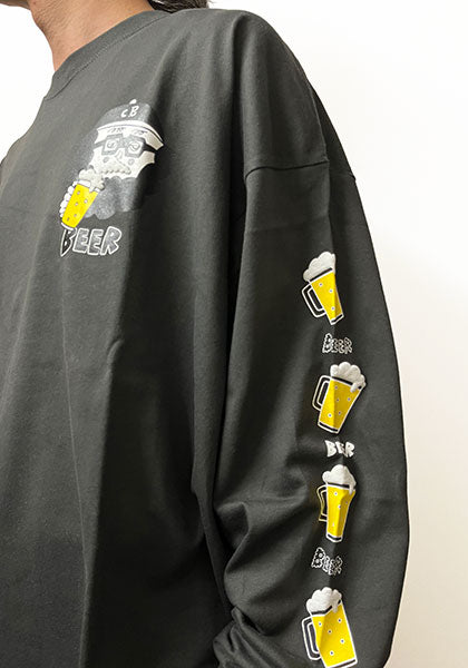 CHI-BEE BEER ロンT カラー:SUMI