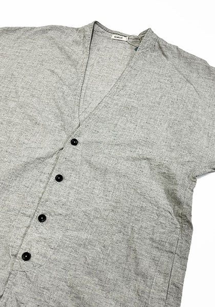 remilla レミーラ | ドルマンダボ八分シャツ カラー:ホワイト杢