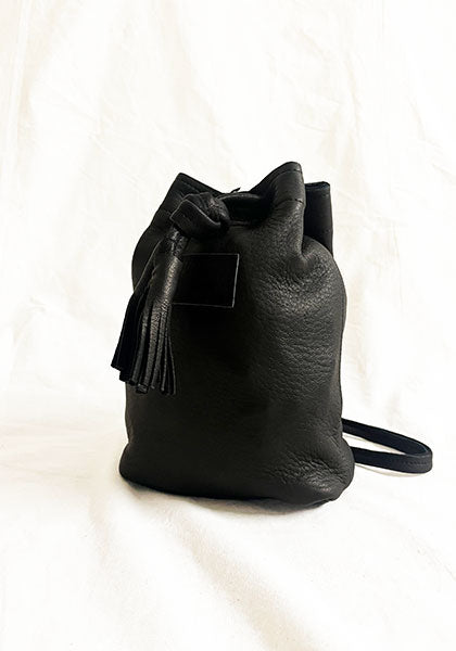 Nasngwam×EARLY MORNING | DEERSKIN WHISKY BAG / 鹿革ミニバッグ