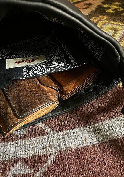 Nasngwam×EARLY MORNING | DEERSKIN ONE HANDLE TOTE / 鹿革バッグ