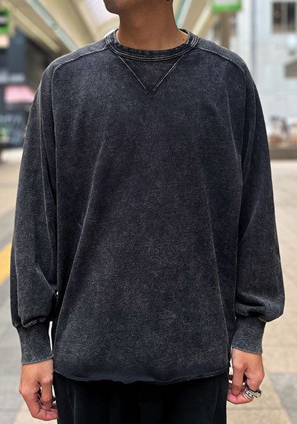 IMPRESTORE インプレストア FREEDOM / ロンTEE カラー : FADED BLACK