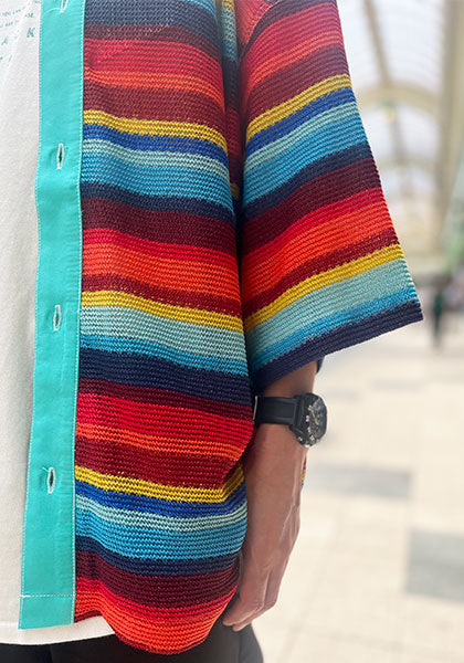 ALDIES アールディーズ | Mesh Rainbow Shirts カラー:レッド