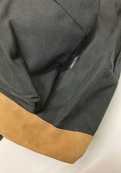 PACKING パッキング | BOTTOM SUEDE BACKPACK カラー:BLACK