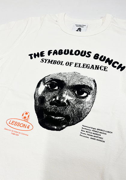 TACOMA FUJI RECORDS タコマフジレコード | LESSON 4 FOOTBALL DUB / THE FABULOUS BUNCH designed by Jerry UKAI artwork by Takashi Nagazumi (Hanaregumi)
