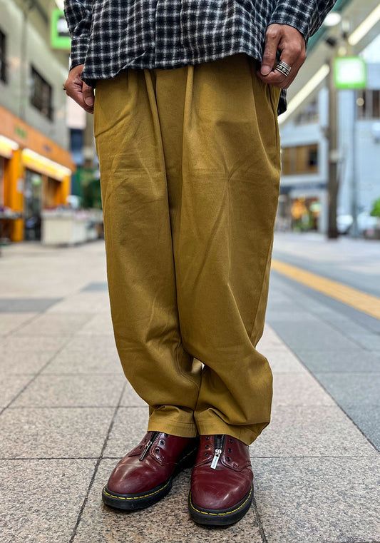 KELEN ケレン | 2TUCK COCOON TROUSER / 2タックコクーントラウザー カラー:BEIGE