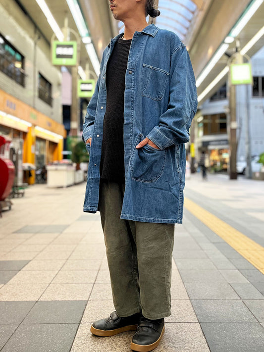 IMPRESTORE インプレストア 6.5オンス DENIM SHOP COAT / ショップコート