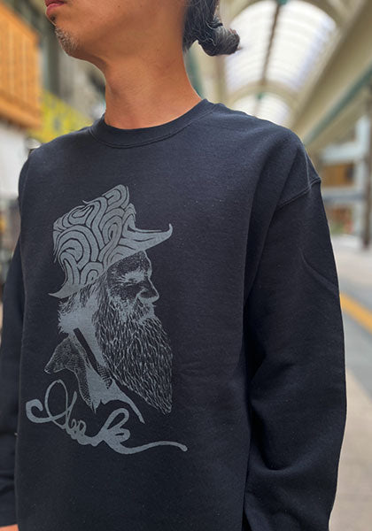 NOVOL×SEEK ジョンミューア ビッグスウェット カラー:ブラック