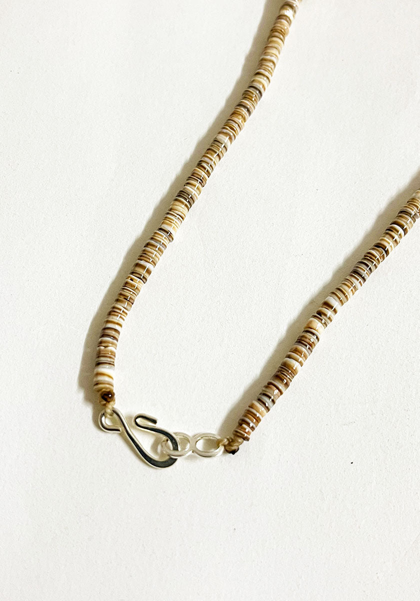 Indian Jewelry (インディアン ジュエリー) ROBERT CORIZ SANTO DOMINGO SHELL NECKLACE 60cm