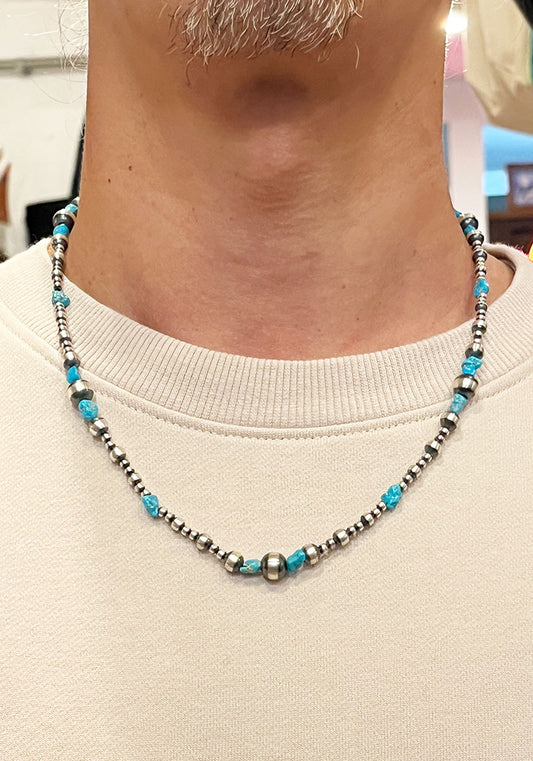 Indian Jewelry (インディアン ジュエリー) MIX BEADS ネックレス 50cm
