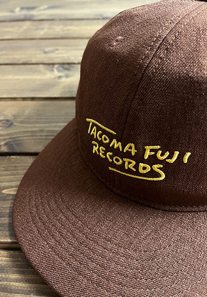 TACOMA FUJI RECORDS タコマフジレコード | T.F.R LOGO CAP designed by Tomoo Gokita カラー:BROWN