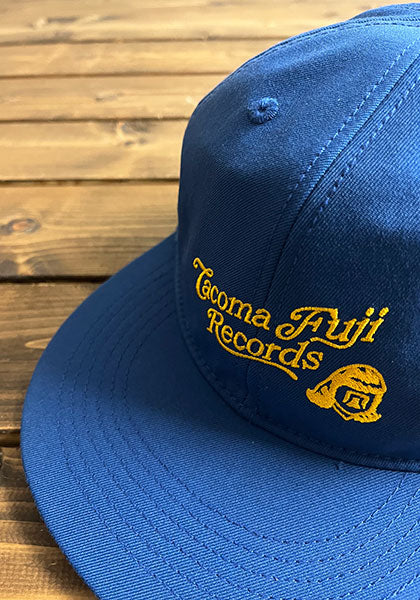 TACOMA FUJI RECORDS タコマフジレコード | TACOMA FUJI SCRIPT LOGO CAP designed by Shuntaro Watanabe カラー:BLUE