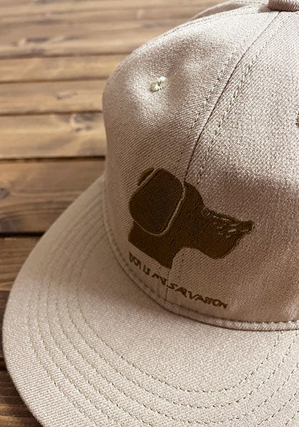 TACOMA FUJI RECORDS タコマフジレコード | DOG IS MY SALVATION CAP designed by Yachiyo Katsuyama カラー:BEIGE