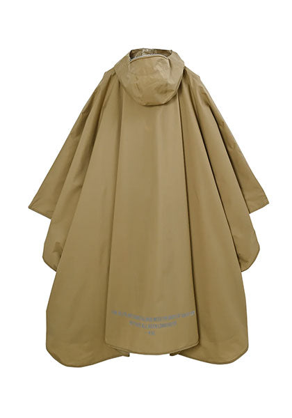 KIU レインポンチョ 2ND カラー:ベージュ