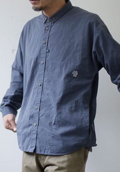remilla | Smoked Dolman Shirt Color: Blue Gray