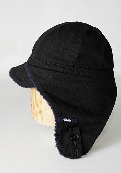 remilla ボア帽 タイプ:8ozデニム