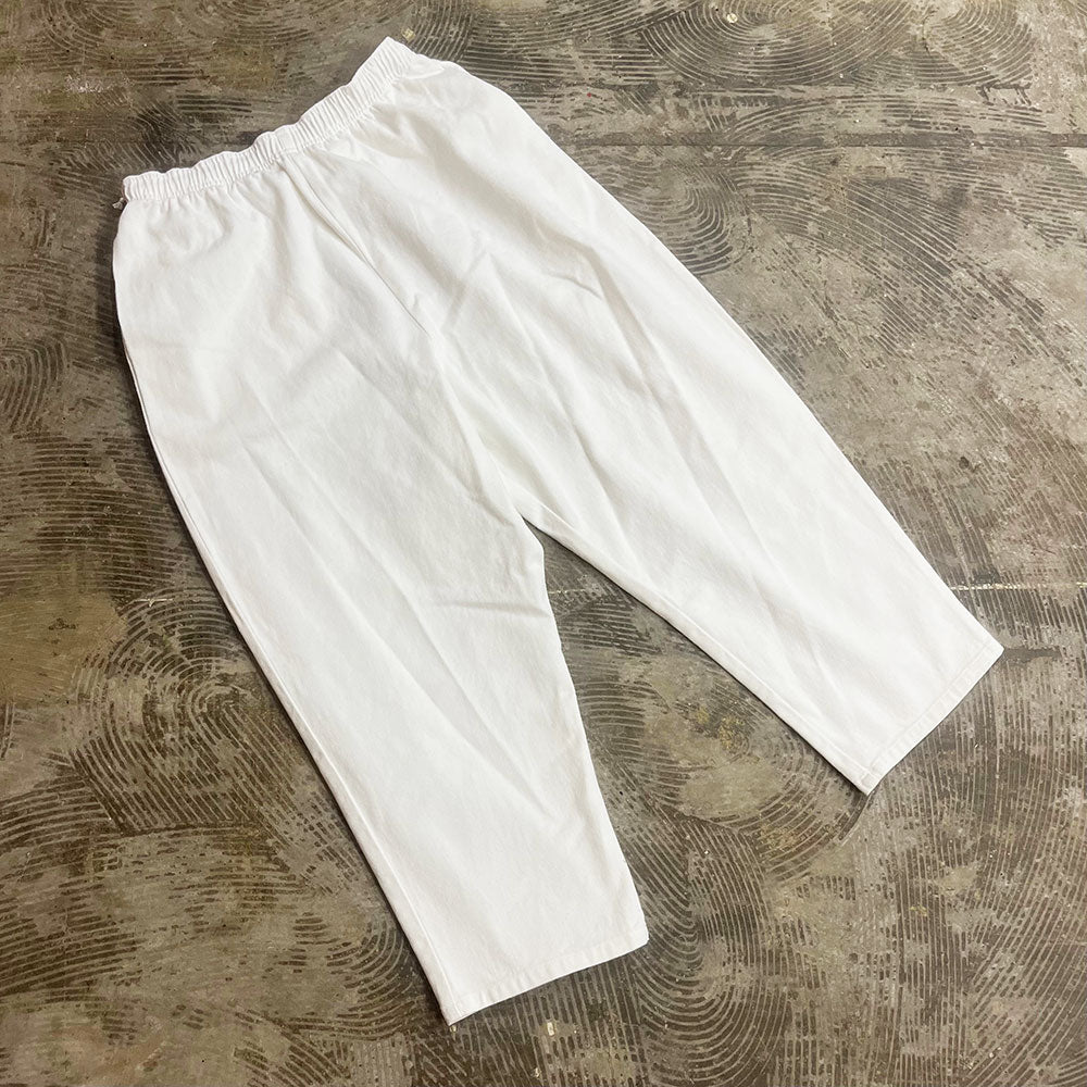 VOIRY ヴォイリー | SUNDAY PANTS DENIM カラー : WHITE