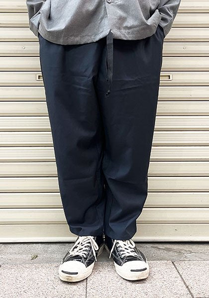 VOIRY ヴォイリー | SUNDAY PANTS-LUX カラー:INK BLACK – SEEK