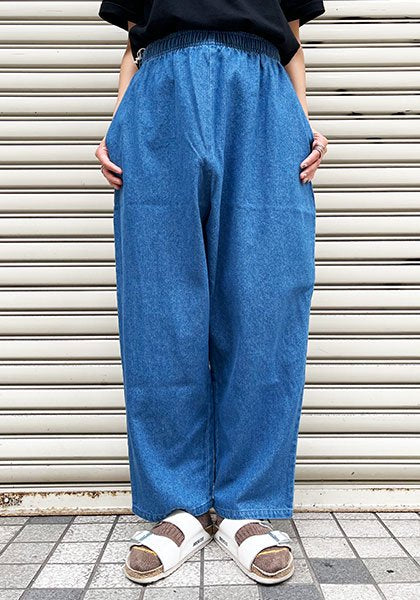 VOIRY ヴォイリー | SUNDAY PANTS DENIM カラー : MID BLUE