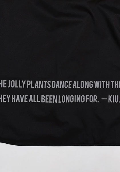 KIU レインポンチョ 2ND カラー:ブラック