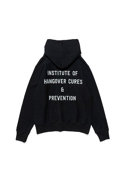 TACOMA FUJI RECORDS 타코마후지 레코드 | NO MORE BEER HOODIE design by Noriteru Minezaki 칼라:블랙