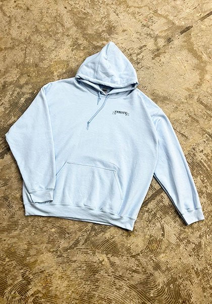 ESOW×SEEK 札幌風呂愛好會パーカー カラー:サックス