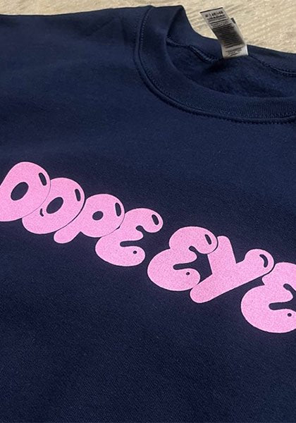 DOPE EYE スウェット カラー:ネイビー