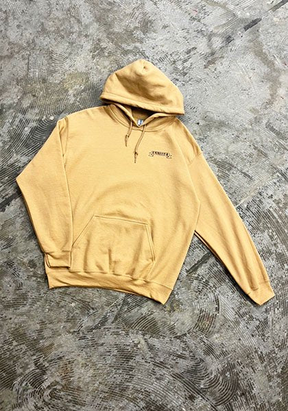 ESOW×SEEK 札幌風呂愛好會パーカー カラー:オールドゴールド