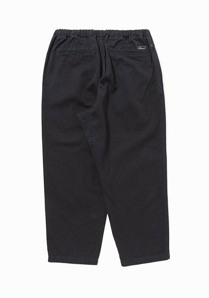 GO HEMP ゴーヘンプ | ONE TUCK ACTIVE PANTS カラー:BLACK