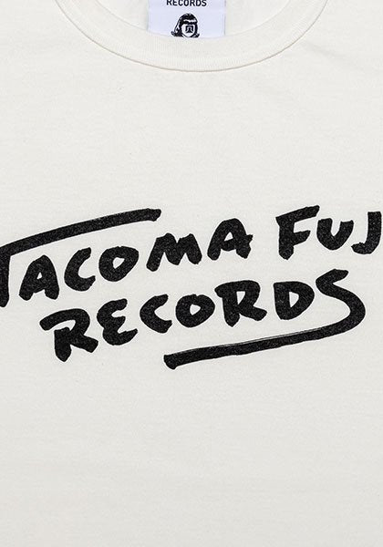 TACOMA FUJI RECORDS 타코마후지 레코드 | TFR LOGO LS designed by Tomoo Gokita 색상:화이트